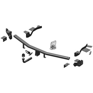 swan neck towbar bike rack