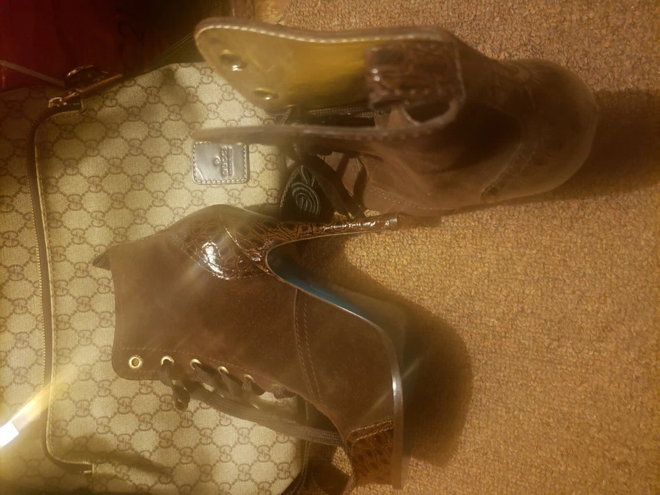  Botas mujer Dsquared2 marrón 38 Foto 2 de 4