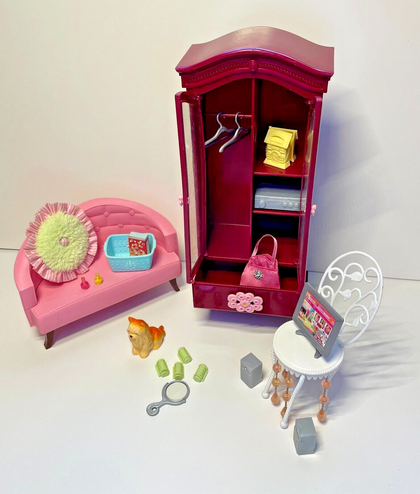 Barbie Dollhouse Furniture Accessories Lot Fashion Fever Plus Misc