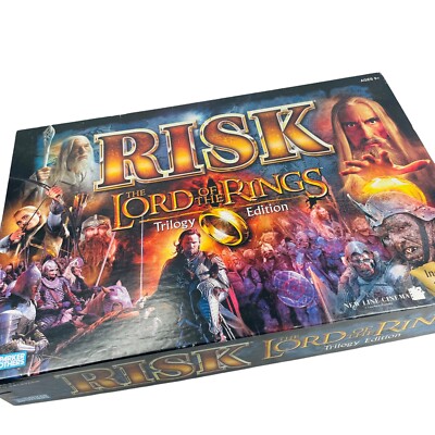 Risk The Lord of the Rings Board Game Parker Brothers 40833