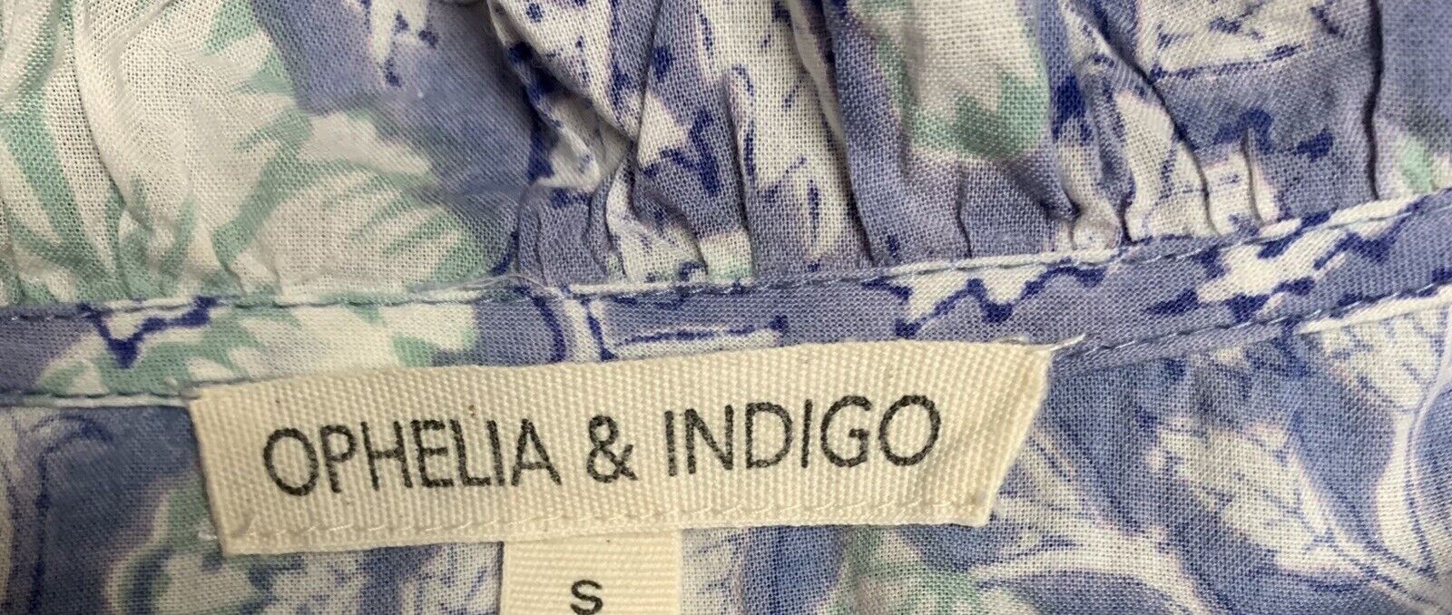 Ophelia & Indigo Chloe Dianthus Block Print Tunic… - image 10