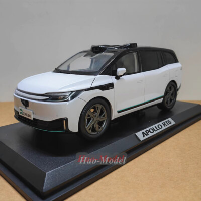 1:18 baidu Apollo RT6 Alloy Model Car Diecast Gifts Unmanned autonomous driving