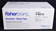 960 Count Fisherbrand SureOne 20µl Pipet Tips 10 Racks 02-707-470 FACTORY SEALED