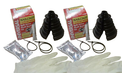 2x Van Mpv CV Boot Driveshaft Gaiter Repair Kit Stickyboot Glue Repair UK Made