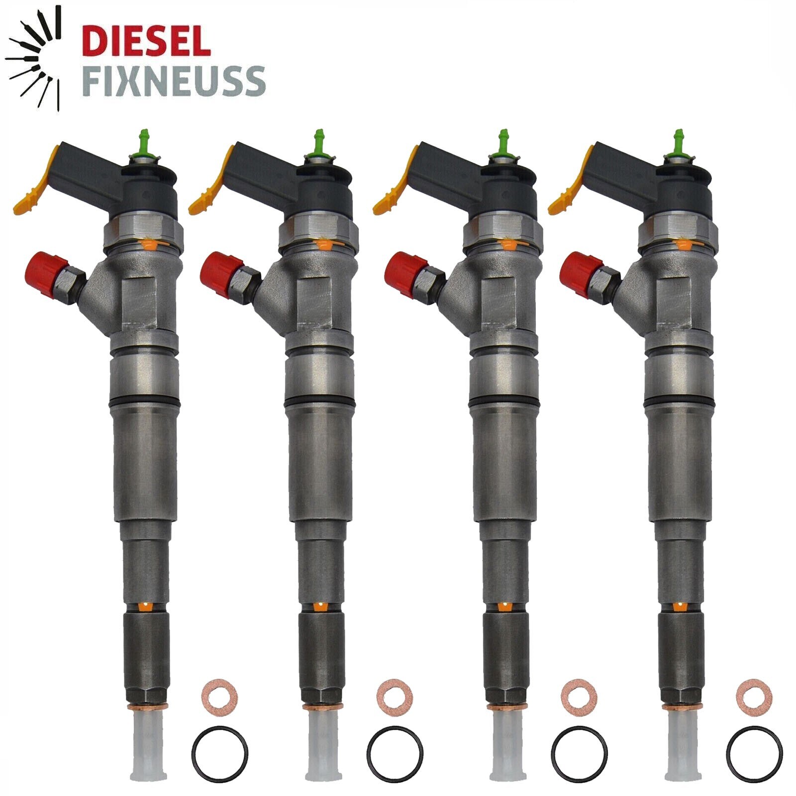 4 X Injecteur Bosch 0445110183 Fiat 1.3 Multijet 1.3 D Multijet Opel 1,3 CDTI