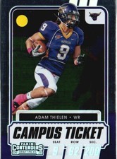 2021 Panini Contenders Draft Picks #43 Adam Thielen Campus Ticket