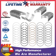 STD Main Rod Bearings + Piston Ring Kit for Dodge Jeep Chrysler 300 HEMI 5.7 2 D