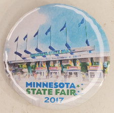 2017 Minnesota State Fair Pinback Button Tick...