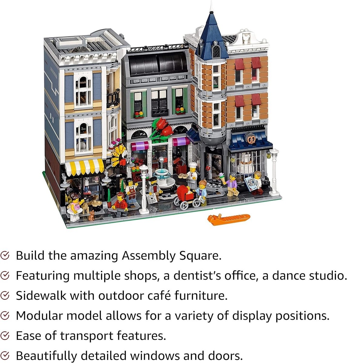 Lego Modular Buildings Lego 10255 Best Price Square Lego Lego - Main Image