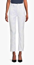 New Time  Tru Womens Straight Cotton Candy Crop Jeans Size 18