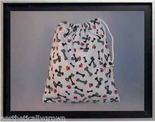 Gymnastics Leotard Grip Bags / Puppy Paws and Bones Gymnasts Birthday Goody Bag