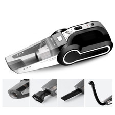 4-in-1 Car Air Pump Vacuum Cleaner Suction, W...