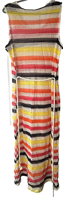white christmas dresses Retro Color-block Dress Crochet Pattern main image 1