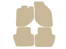 Beige Fußmatten Velour für Volvo V70 , XC70 2000-2007 Autoteppiche, 14xRand