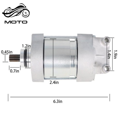 Starter Motor Fit For Yamaha YZF-R1 YZF R1 / R1S 2004 2005 2006 2007 2008 - Picture 4 of 8