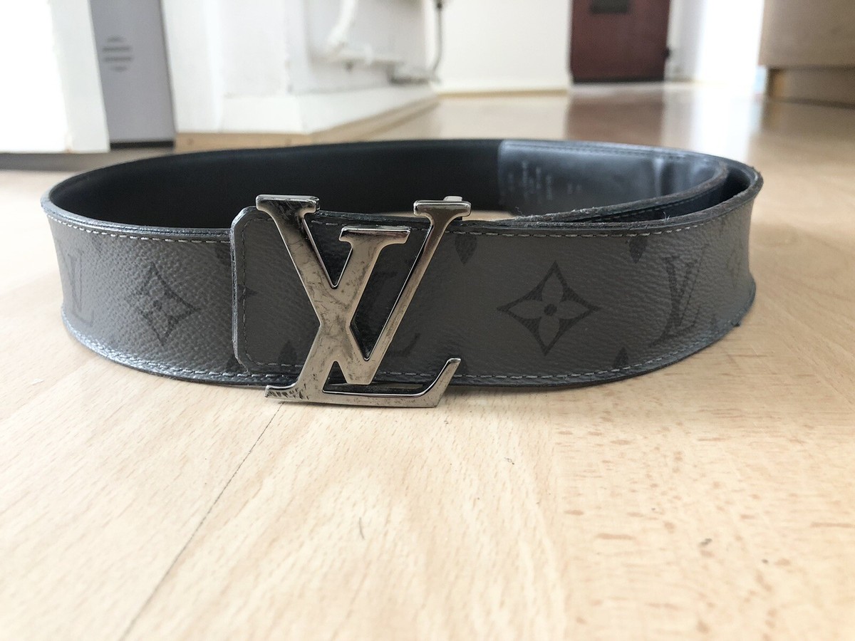 Louis Vuitton ベルト 90/36 louis vuitton belt men size 90/36 Grey | eBay UK
