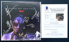 SLIPKNOT BAND SIGNED WE ARE NOT YOUR KIND ALBUM VINYL IOWA COREY TAYLOR +6 BAS