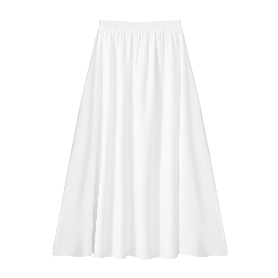 Lace Trim Half Slips for Women Underskirt Short Long Half Slip for