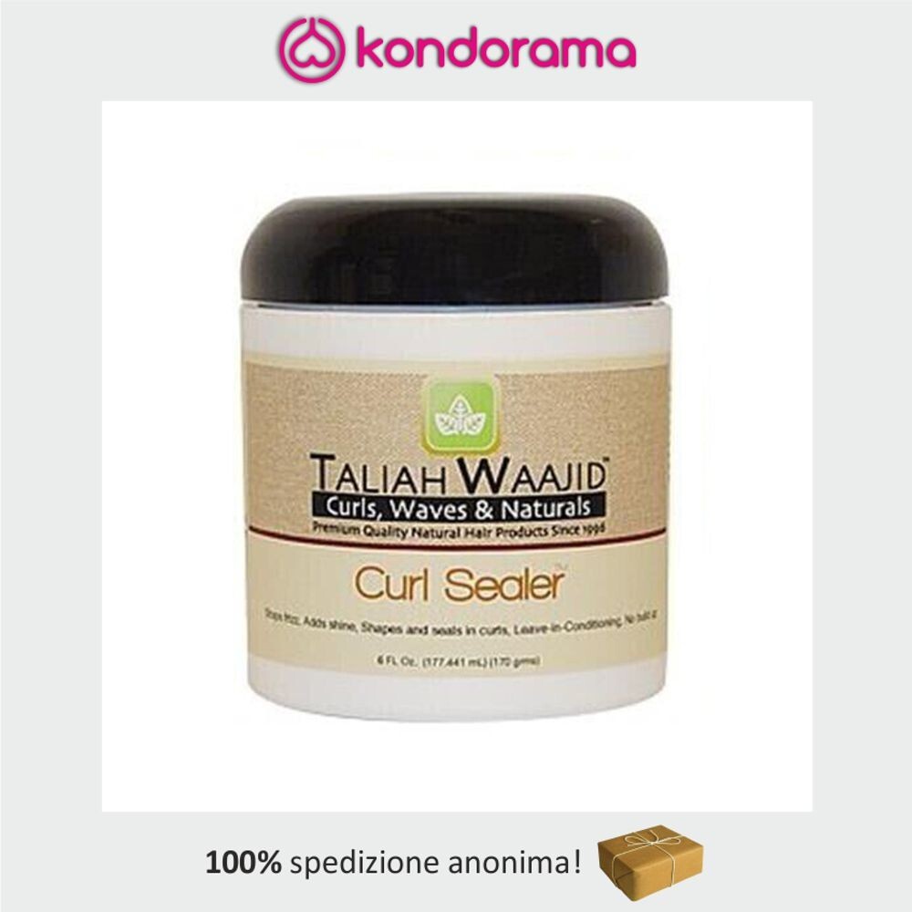Taliah Waajid Curl Sealer 6oz - Gel Idratante per Ricci Perfetti e Lucidi