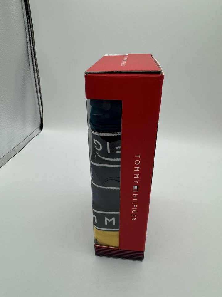 Calzoncillos boxer Tommy Hilfiger 3pk talla grande 36-38 algodón elástico negro rojo gris Foto 4 de 4