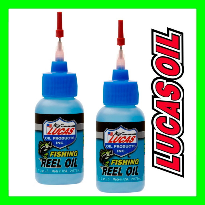 2 - Lucas Fishing Reel Oil 1oz Needle Oiler 10690 knife mari