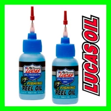 2 - Lucas Fishing Reel Oil 1oz Needle Oiler 10690 knife marine rv boat