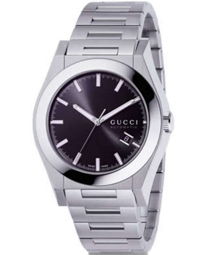 New Gucci 115 Pantheon Black Dial Steel 