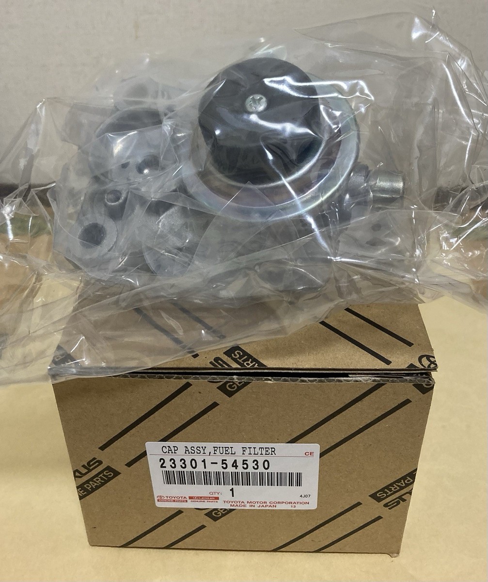 Toyota OEM 23301-54530 CAP ASSY, FUEL FILTER (with Heater) for