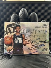 Ace Bailey Clutch City Prospects 2025 Topps Series 1 #CC-5 Rookie Card (RC)