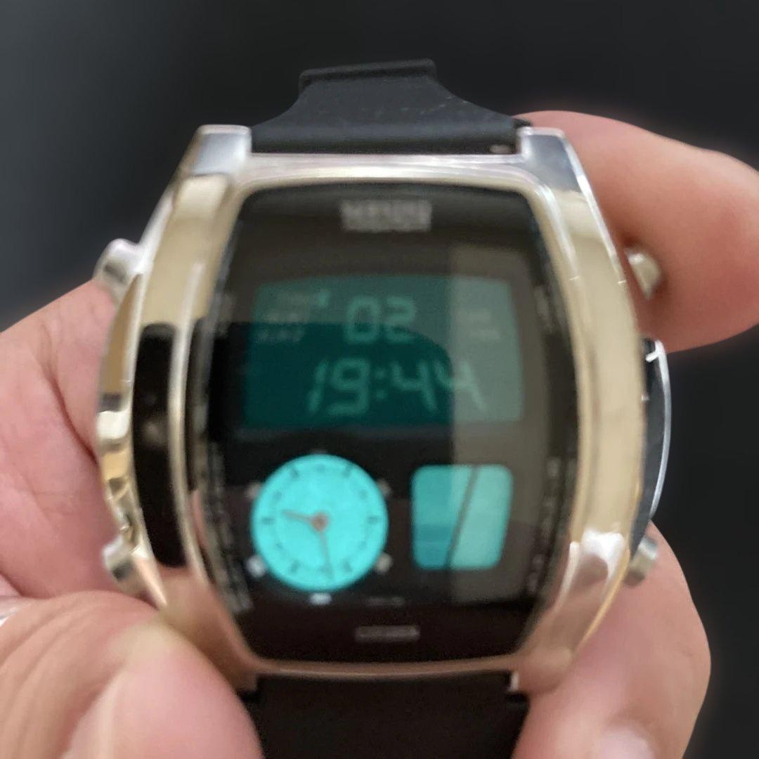 CITIZEN INDEPENDENT C351-L16673 Y アナデジ Citizen Independent C351-l16673 1481010 Ana-digi Quartz Blue