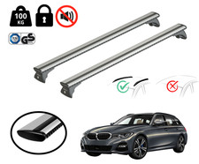Dachtr�ge Quertr�gerr F�r BMW Serie 3 Touring (G21) 2019- Mit Handlauf Vdp