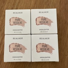 4 - RealHer Pure Resolve Highlighter 4g / 0.14 oz NEW IN BOX