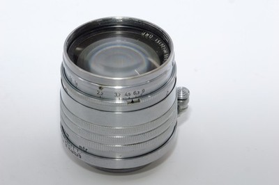 Leica Leitz Xenon 5cmf 1.5 vintage FAST Lens. Circa 1939. Germany