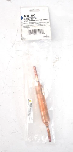 Emerson Spun Copper Service Driers CU-80 064023 Genuine OEM Liquid Line