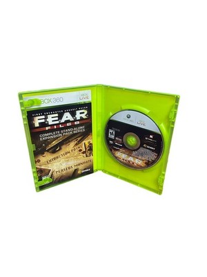 F.E.A.R. Files For Xbox 360 CIB Complete Tested Works Fear Files Manual & Case