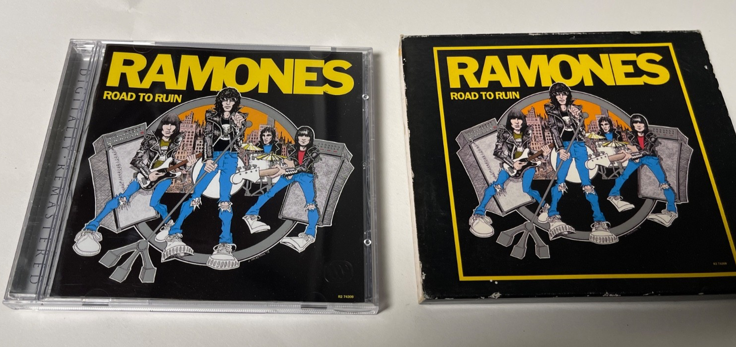 RAMONES - Road to Ruin - CD - Remastered with 5 Bonus Tracks (2001)