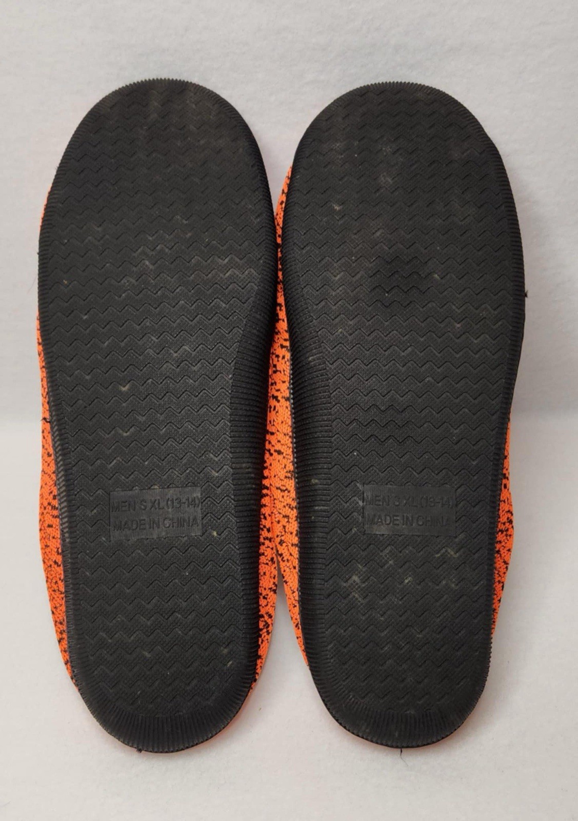 SAOLA FOCO NFL Denver Bronco’s XL Pantofole da uomo in poli maglia con suola a coppa