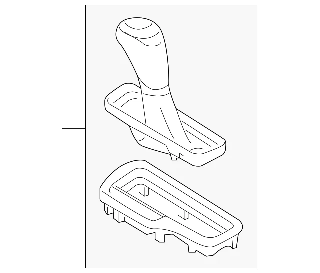 正品通用 Jet 黑色自动变速器换档杆 Knob 84056194 — 第 4/4 张图片
