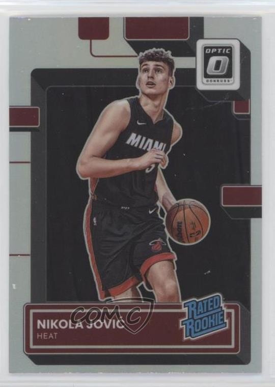 2022-23 Panini Donruss Optic Rated Rookie Holo Prizm Nikola Jovic #224 07i7