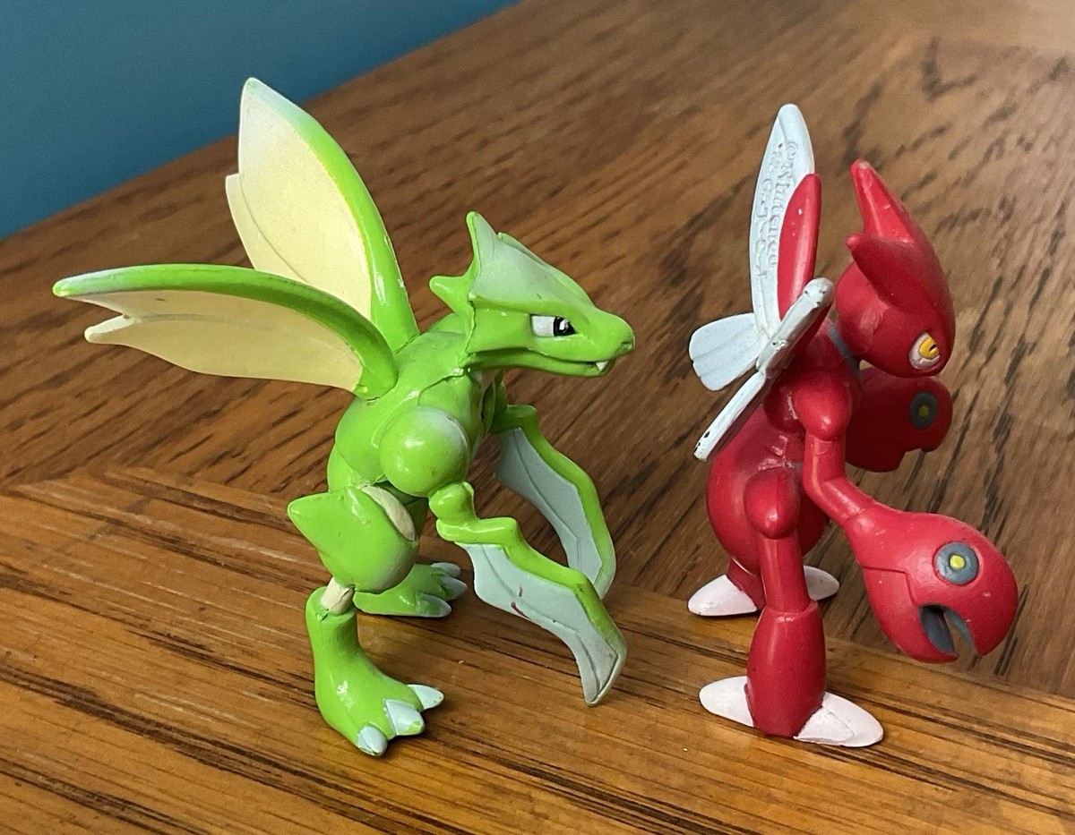 Scyther, Scizor Pokemon Monster Nintendo Tomy Collection Figure | eBay