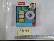 Fisher-Price Eat Dessert First Gift Set Baby Teether Rattle 3m Girl Multi GXV83