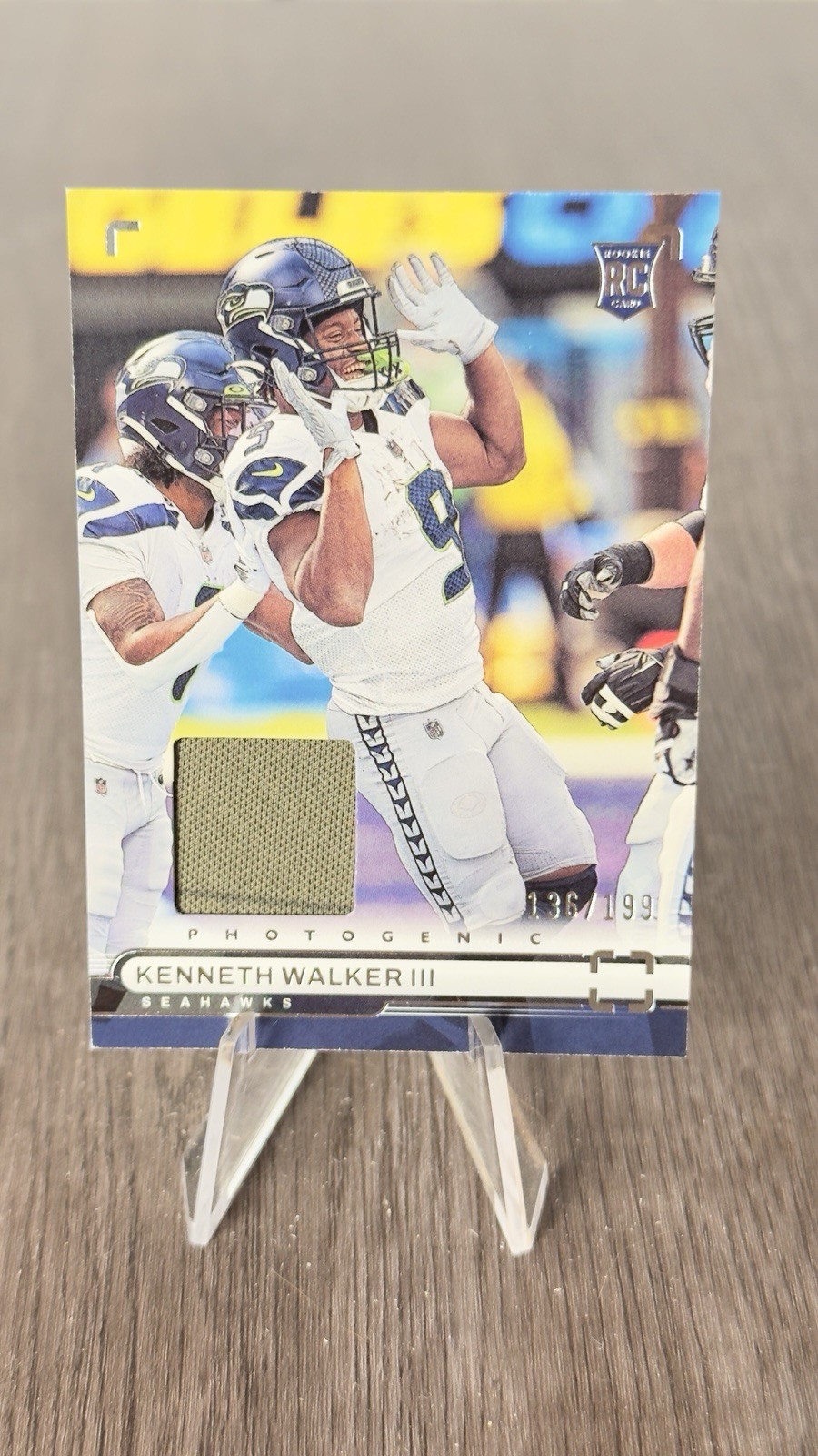 Kenneth Walker III Panini Chronicles Photogenic #PH37 Jersey
