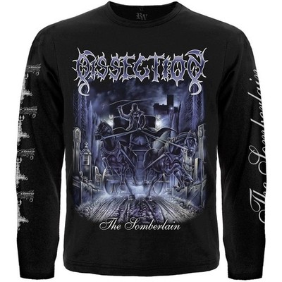 Dissection ''The Somberlain'' Long Sleeve Black T-Shirt obituary death