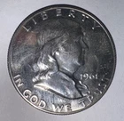 1961 Franklin Half Dollar Proof 90% Silver