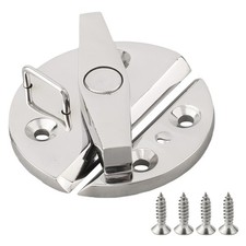 Polished Stainless Steel Latch Lock for Marine For Boat Doors Cabinets and More