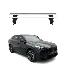 Menabo Dachträger Grundtäger für BMW iX2 U10 2024-2026 50kg Aluminium Silber 2x