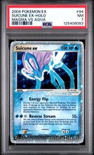 Suicune EX Holo 94/95 PSA 7 Team Magma Vs Team Aqua Pokemon Karte