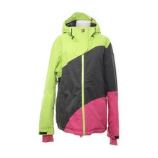 Icepeak, Skijacke, Damen, Größe: 48, Pink/Gelb/Schwarz, Sonstiges #Saq