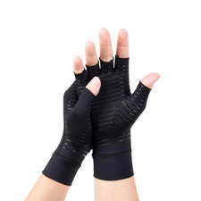 Copper Arthritis Compression Gloves Hand Support Joint Pain Relief USA 1 Pair