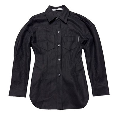 Alexander Wang Women s Wool Blend Shirt Jacket Size 0
